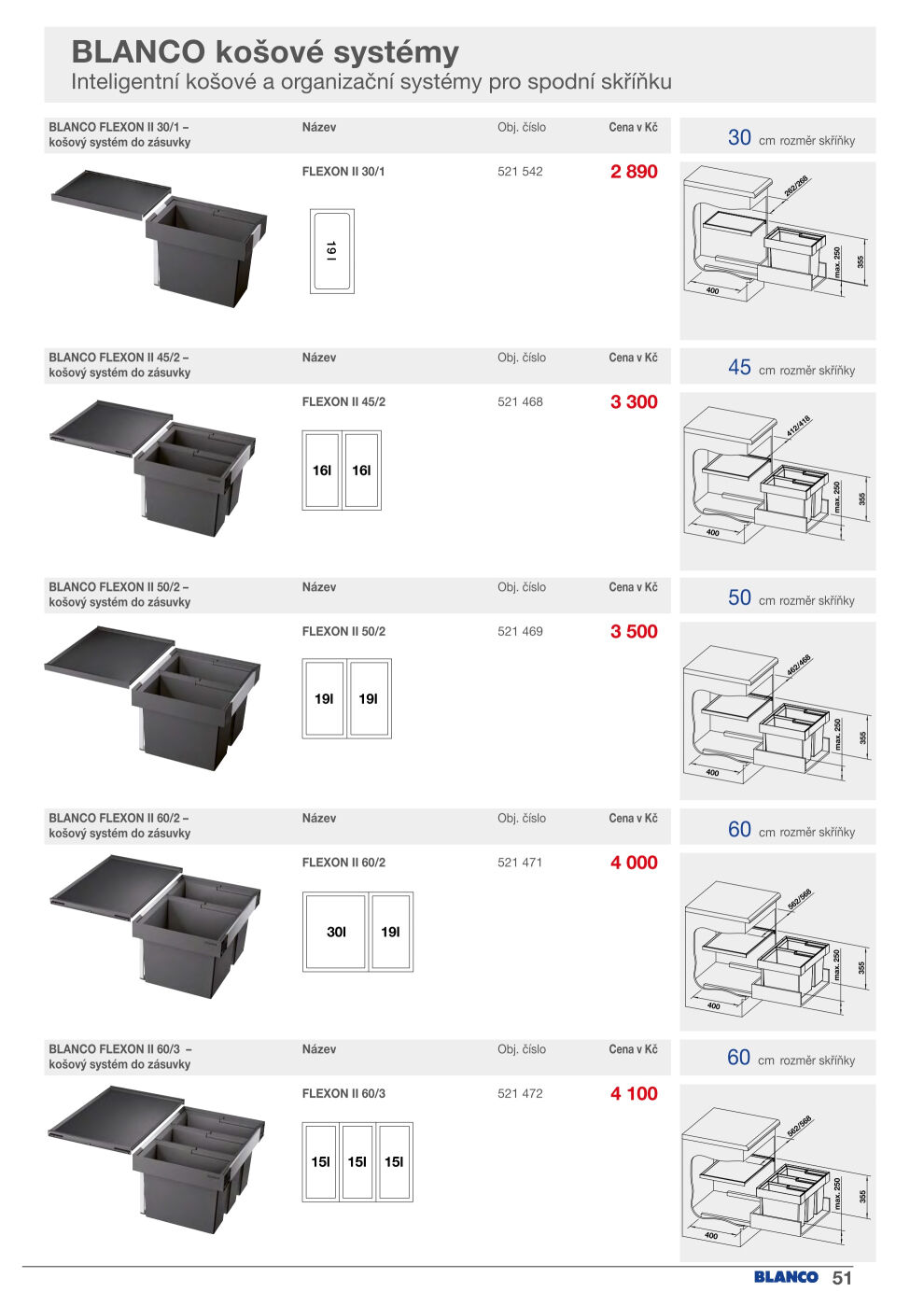 ASKO nábytek leták - Blanco ASKO strana 51