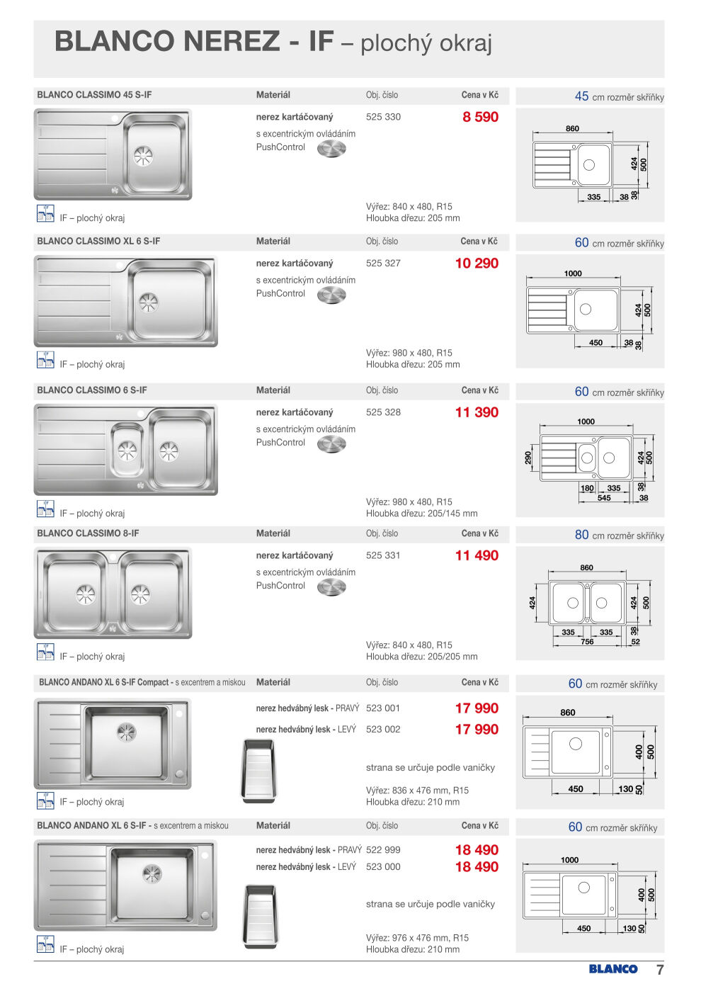 ASKO nábytek leták - Blanco ASKO strana 7