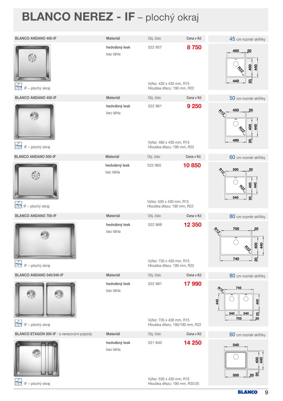 ASKO nábytek leták - Blanco ASKO strana 9