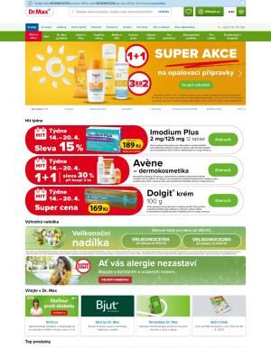 aktuální leták Dr. Max 16.4.2025-22.4.2025