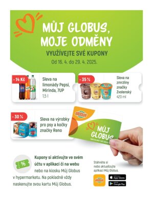 aktuální leták Globus 23.4.2025-29.4.2025