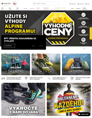 aktuální leták ALPINE PRO 23.4.2025-29.4.2025