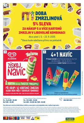 aktuální leták Makro 23.4.2025-20.5.2025