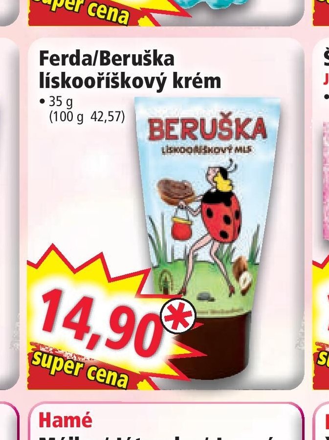 Ferda/Beruška lískooříškový krém - Norma aktualniletaky.eu