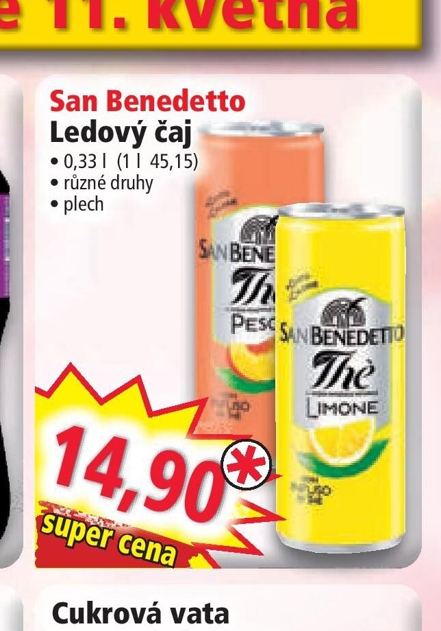 San Benedetto Ledový čaj - Norma aktualniletaky.eu