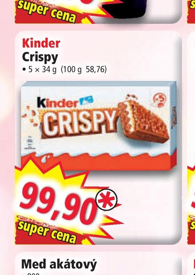 Kinder Crispy - Norma aktualniletaky.eu
