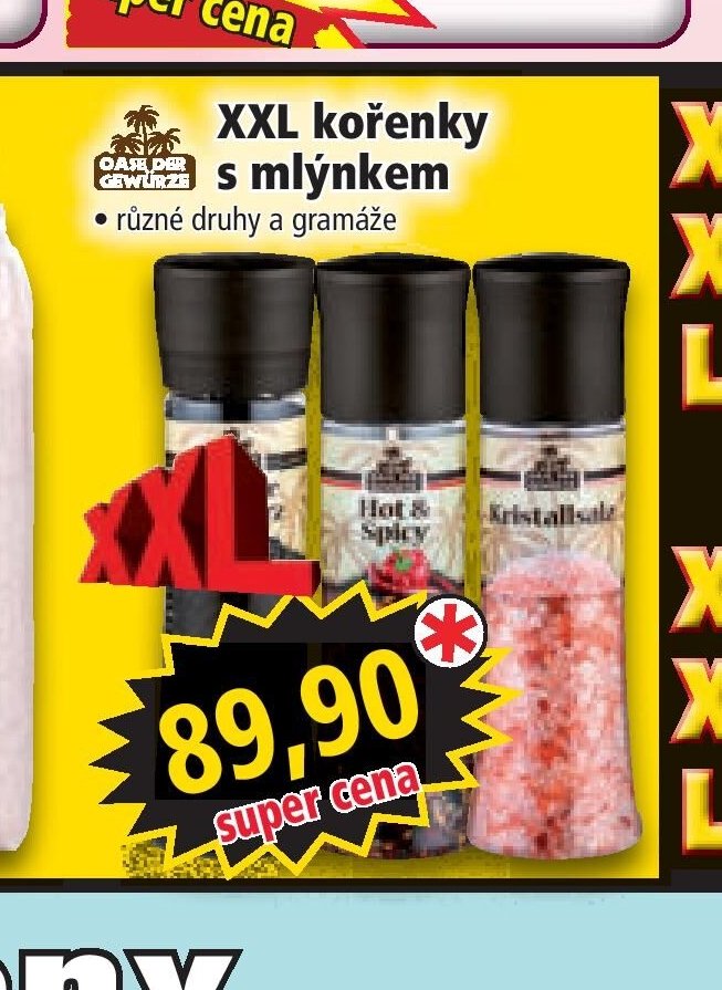 XXL kořenky s mlýnkem - Norma aktualniletaky.eu