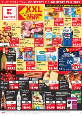 aktuální leták Kaufland 7.5.2025-14.5.2025
