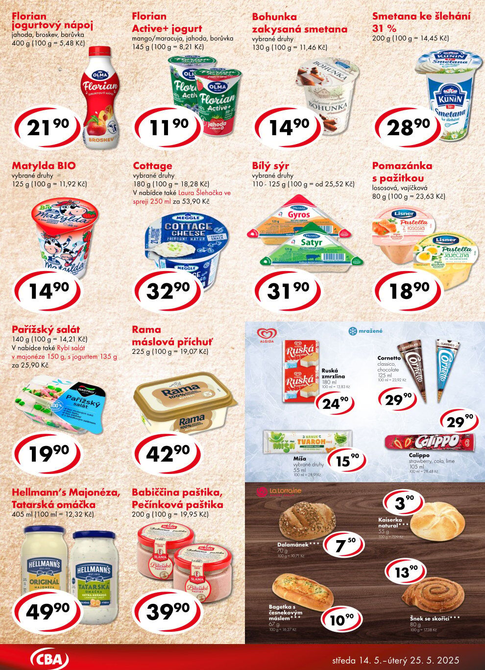 CBA Potraviny leták CBA strana 2