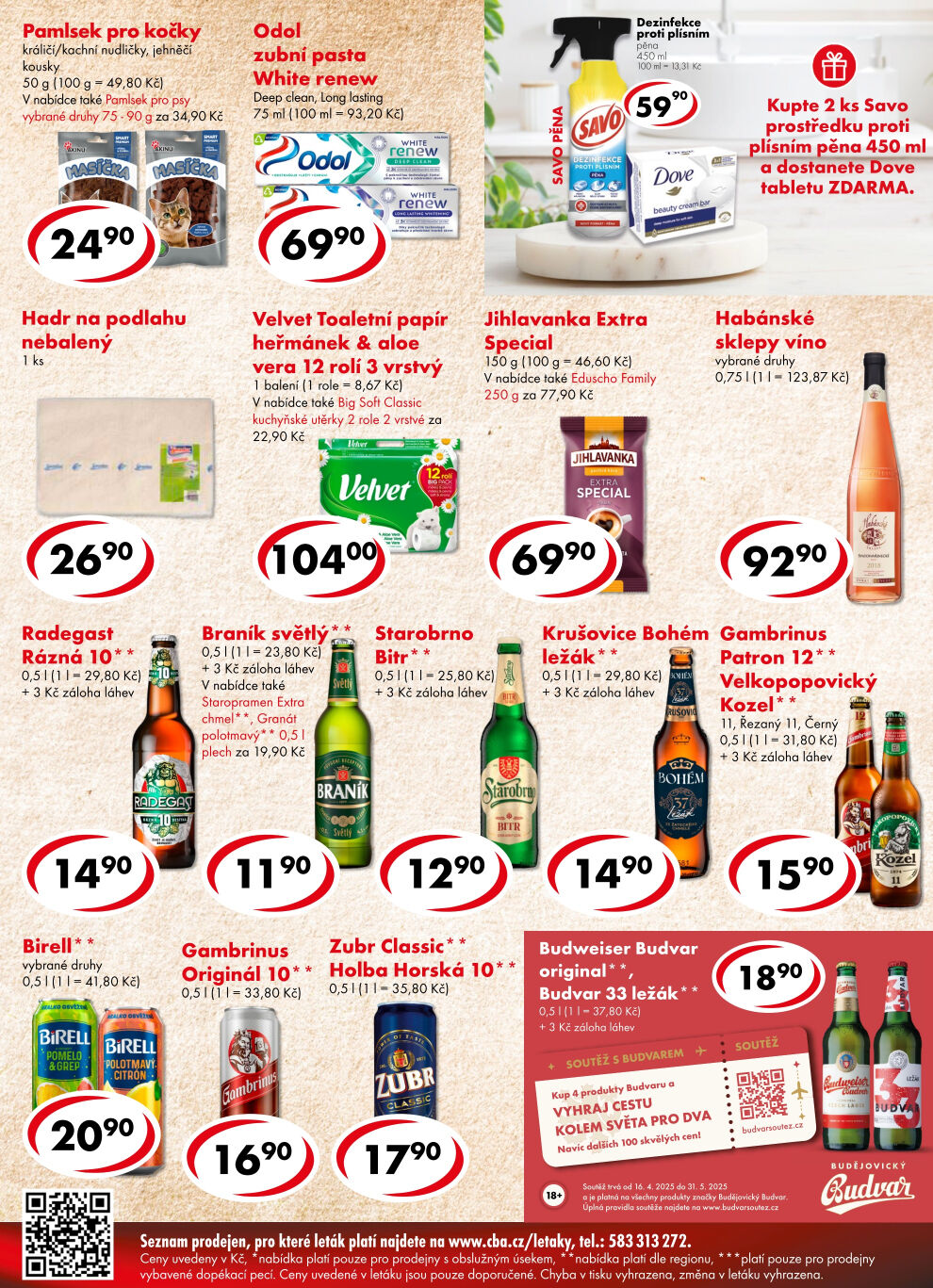 CBA Potraviny leták CBA strana 6