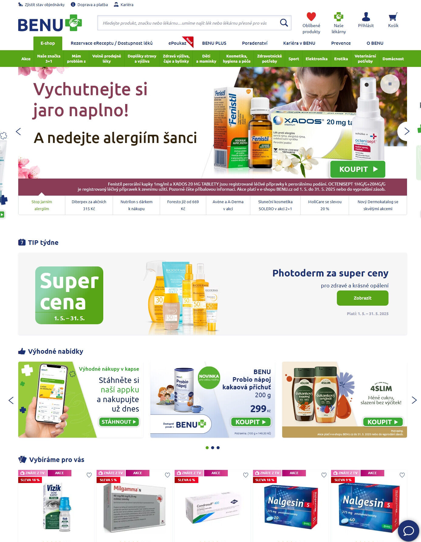 benu.cz BENU Lékárna strana 1