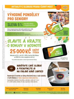 aktuální leták Globus 14.5.2025-20.5.2025