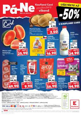 aktuální leták Kaufland 4.6.2025-10.6.2025