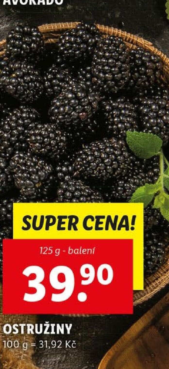 Ostružiny - Lidl aktualniletaky.eu