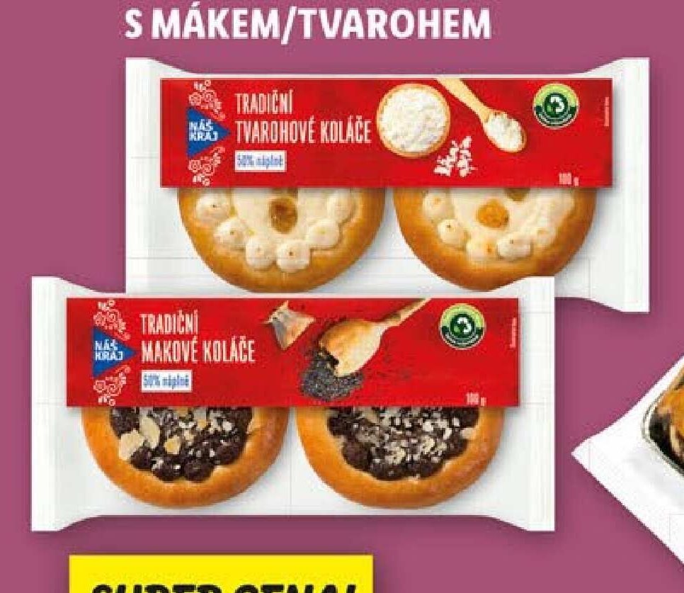 Tradiční koláče s mákem/tvarohem - Lidl aktualniletaky.eu