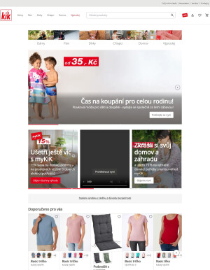 aktuální leták Kik textil 11.6.2025-17.6.2025