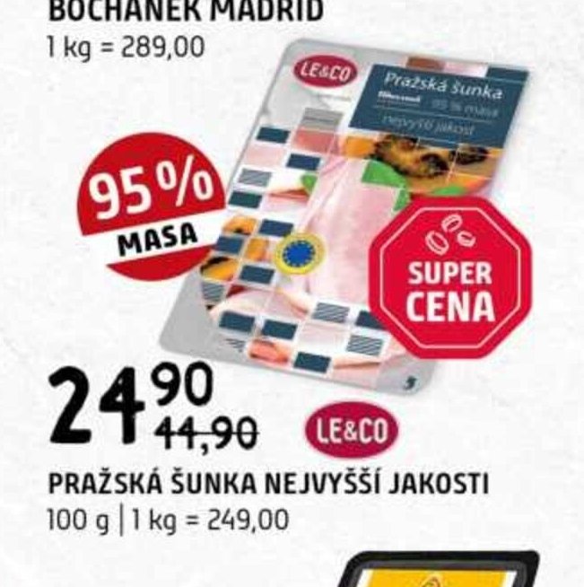 Pražská šunka nejvyšší jakosti - COOP aktualniletaky.eu