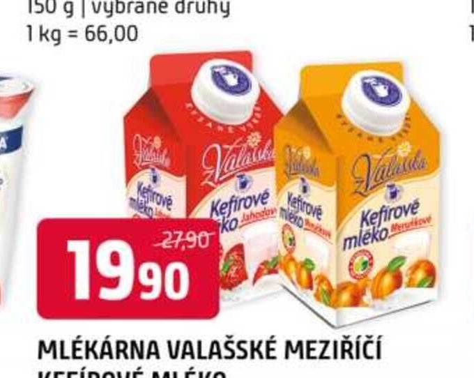 Mlékárna Valašské Meziříčí kefírové mléko - COOP aktualniletaky.eu