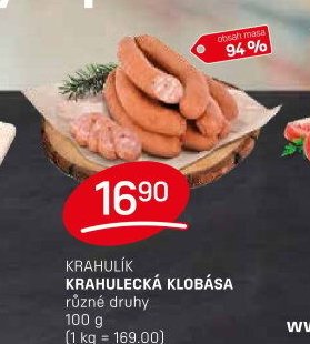 KRAHULÍK KRAHULECKÁ KLOBÁSA - FLOP aktualniletaky.eu