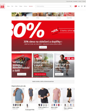 aktuální leták Kik textil 18.6.2025-24.6.2025