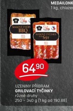 Uzeniny Příbram grilovací tyčinky - FLOP aktualniletaky.eu