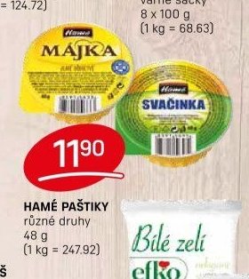 HAMÉ PAŠTIKY (MÁJKA, SVAČINKA) - FLOP aktualniletaky.eu