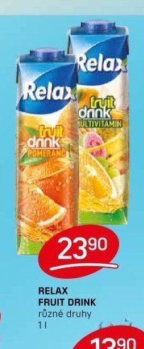 RELAX FRUIT DRINK - FLOP aktualniletaky.eu
