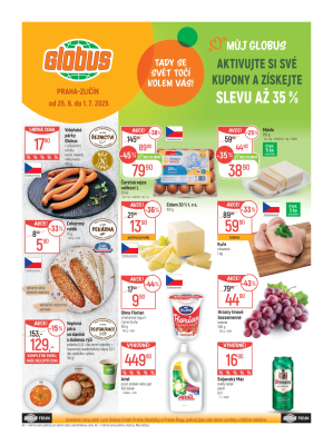 aktuální leták Globus 25.6.2025-1.7.2025
