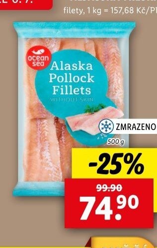Ocean Sea Aljašská treska - Lidl aktualniletaky.eu