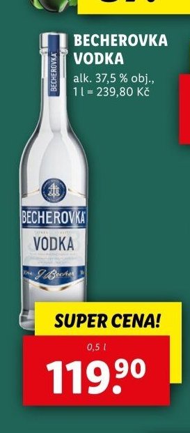 Becherovka Vodka - Lidl aktualniletaky.eu