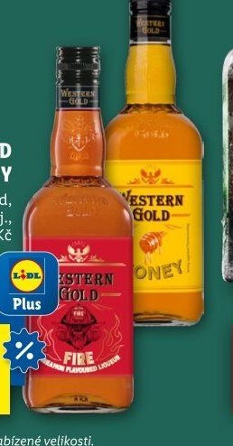 Western Gold Bourbon Whiskey skořice/med - Lidl aktualniletaky.eu