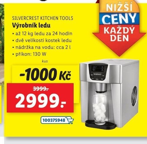 SILVERCREST KITCHEN TOOLS Výrobník ledu - Lidl aktualniletaky.eu