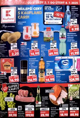 aktuální leták Kaufland 2.7.2025-8.7.2025