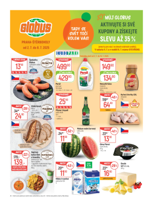 aktuální leták Globus 2.7.2025-8.7.2025