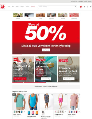 aktuální leták Kik textil 2.7.2025-8.7.2025