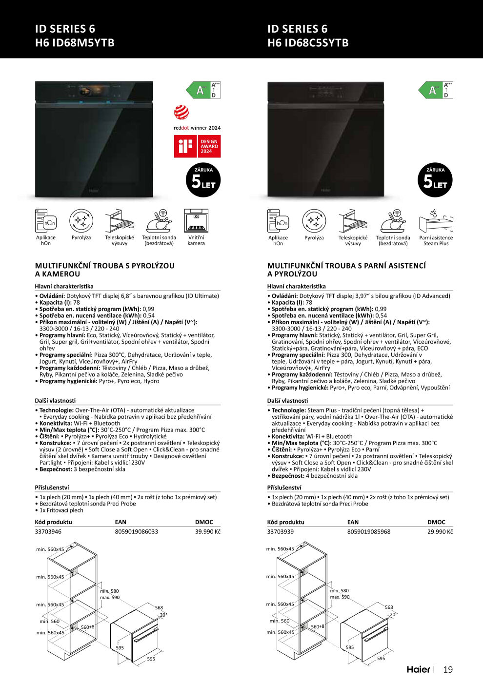 ASKO nábytek leták - Spotřebiče Haier ASKO strana 19