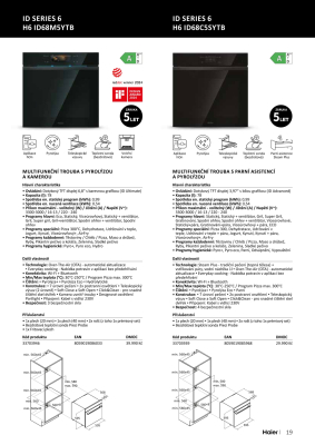 ASKO nábytek leták - Spotřebiče Haier strana 19