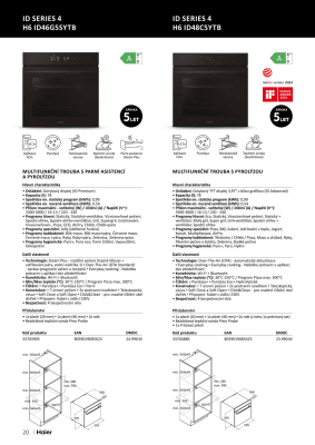 ASKO nábytek leták - Spotřebiče Haier strana 20