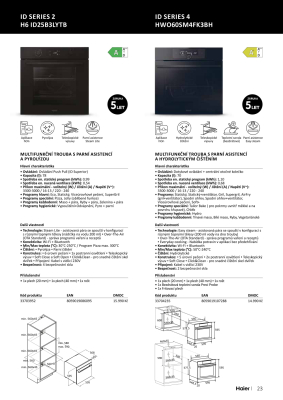 ASKO nábytek leták - Spotřebiče Haier strana 23