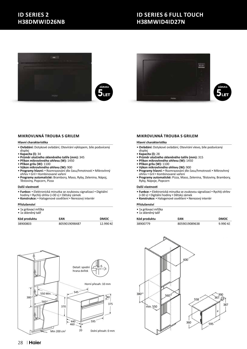 ASKO nábytek leták - Spotřebiče Haier ASKO strana 28