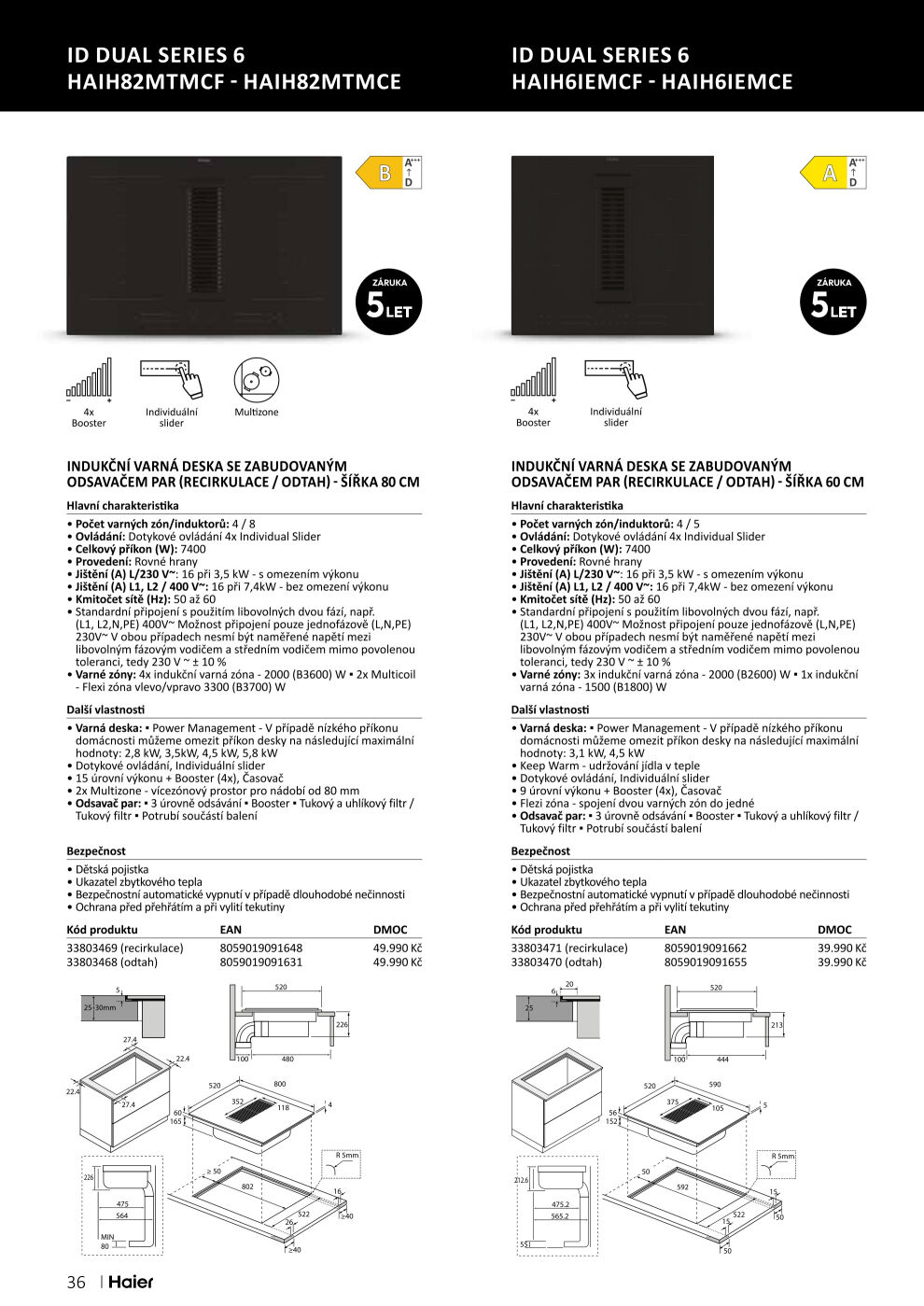 ASKO nábytek leták - Spotřebiče Haier ASKO strana 36