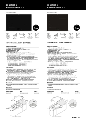 ASKO nábytek leták - Spotřebiče Haier strana 37