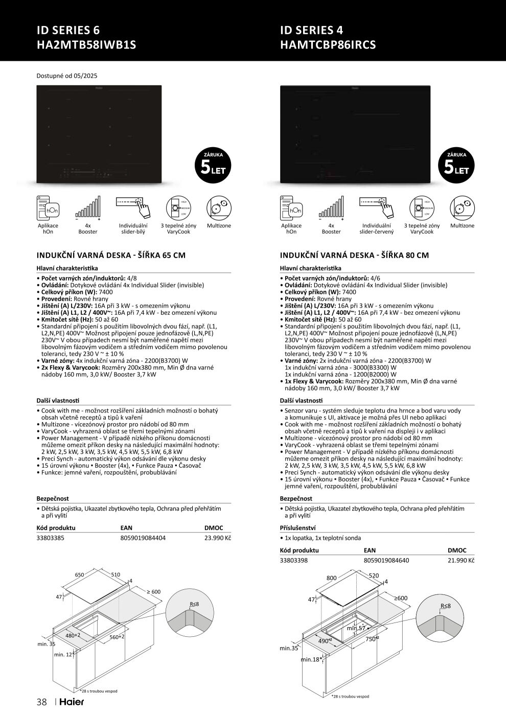 ASKO nábytek leták - Spotřebiče Haier ASKO strana 38