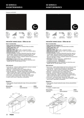 ASKO nábytek leták - Spotřebiče Haier strana 38