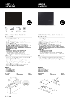 ASKO nábytek leták - Spotřebiče Haier strana 40