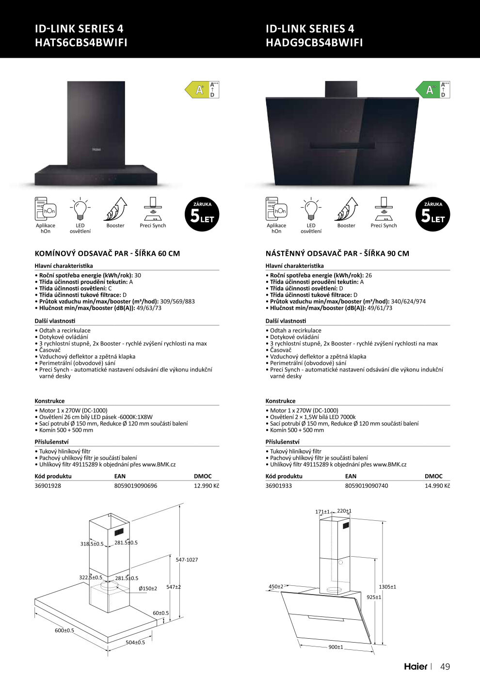 ASKO nábytek leták - Spotřebiče Haier ASKO strana 49