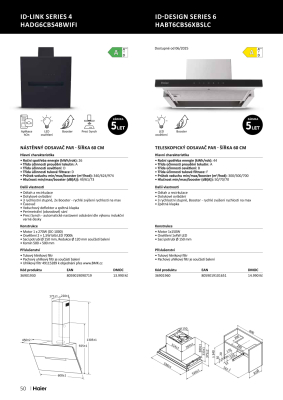ASKO nábytek leták - Spotřebiče Haier strana 50