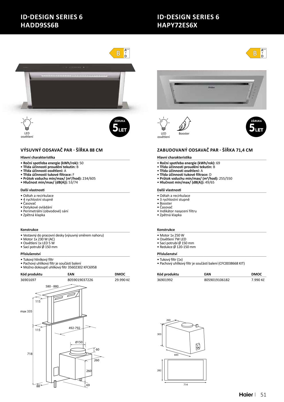 ASKO nábytek leták - Spotřebiče Haier ASKO strana 51