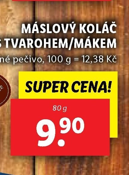 MÁSLOVÝ KOLÁČ S TVAROHEM/MÁKEM - Lidl aktualniletaky.eu