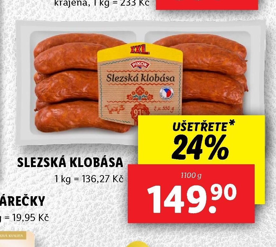 Slezská klobása - Lidl aktualniletaky.eu